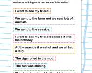 Writing sentences in order | TheSchoolRun