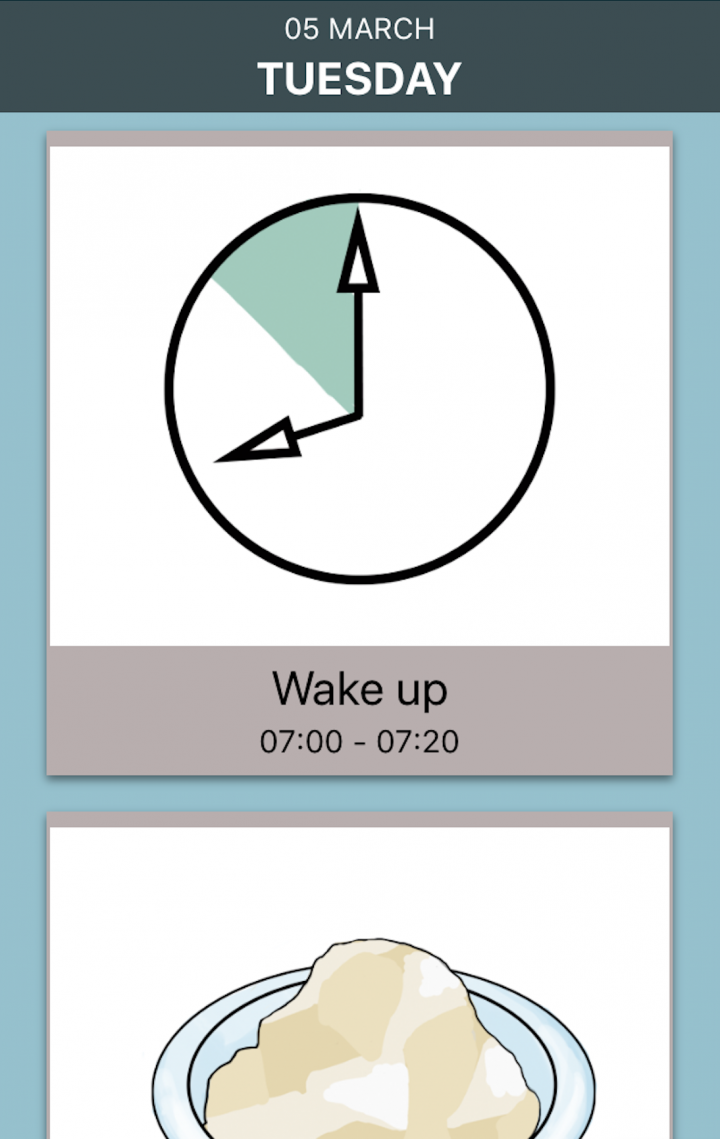 DayCape visual timetables app