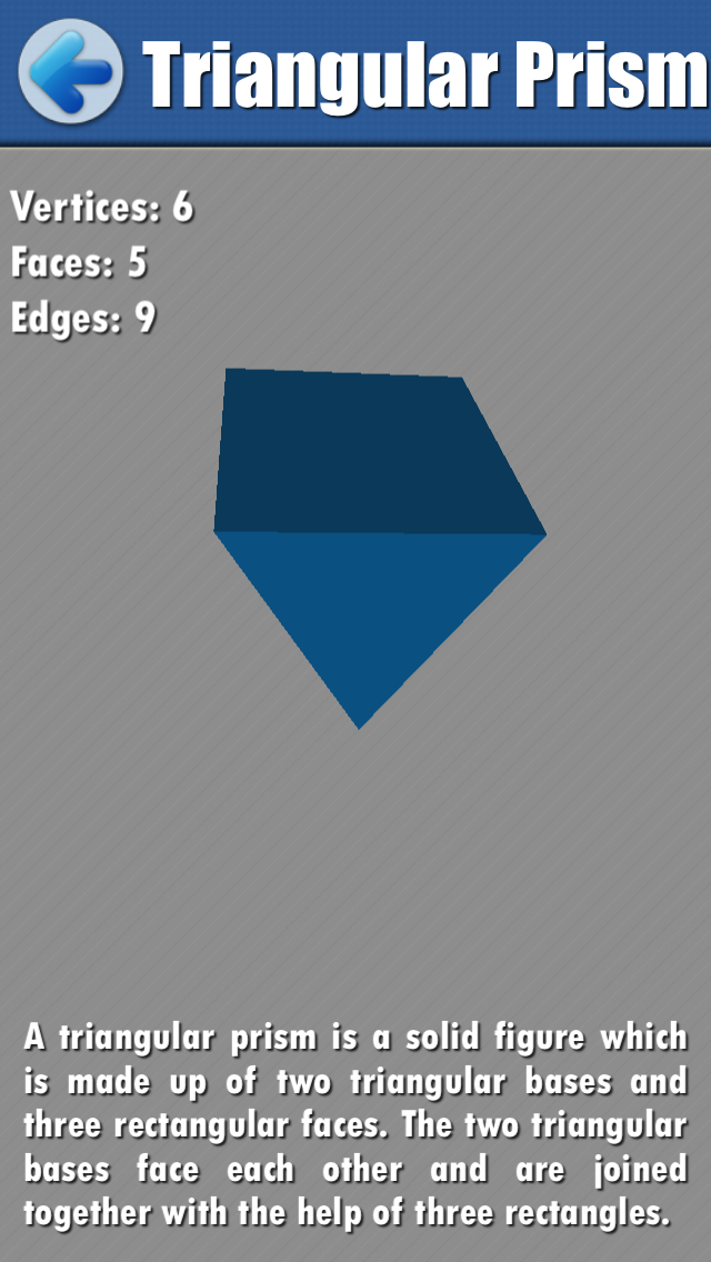 Math Geometry: Learning 2D and 3D Shapes app