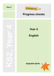Year 4 English progress check