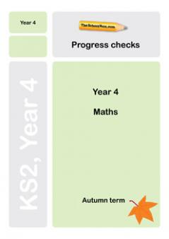 Year 4 maths Progress Check
