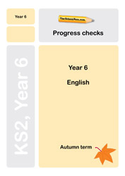 Year 6 English Progress checks