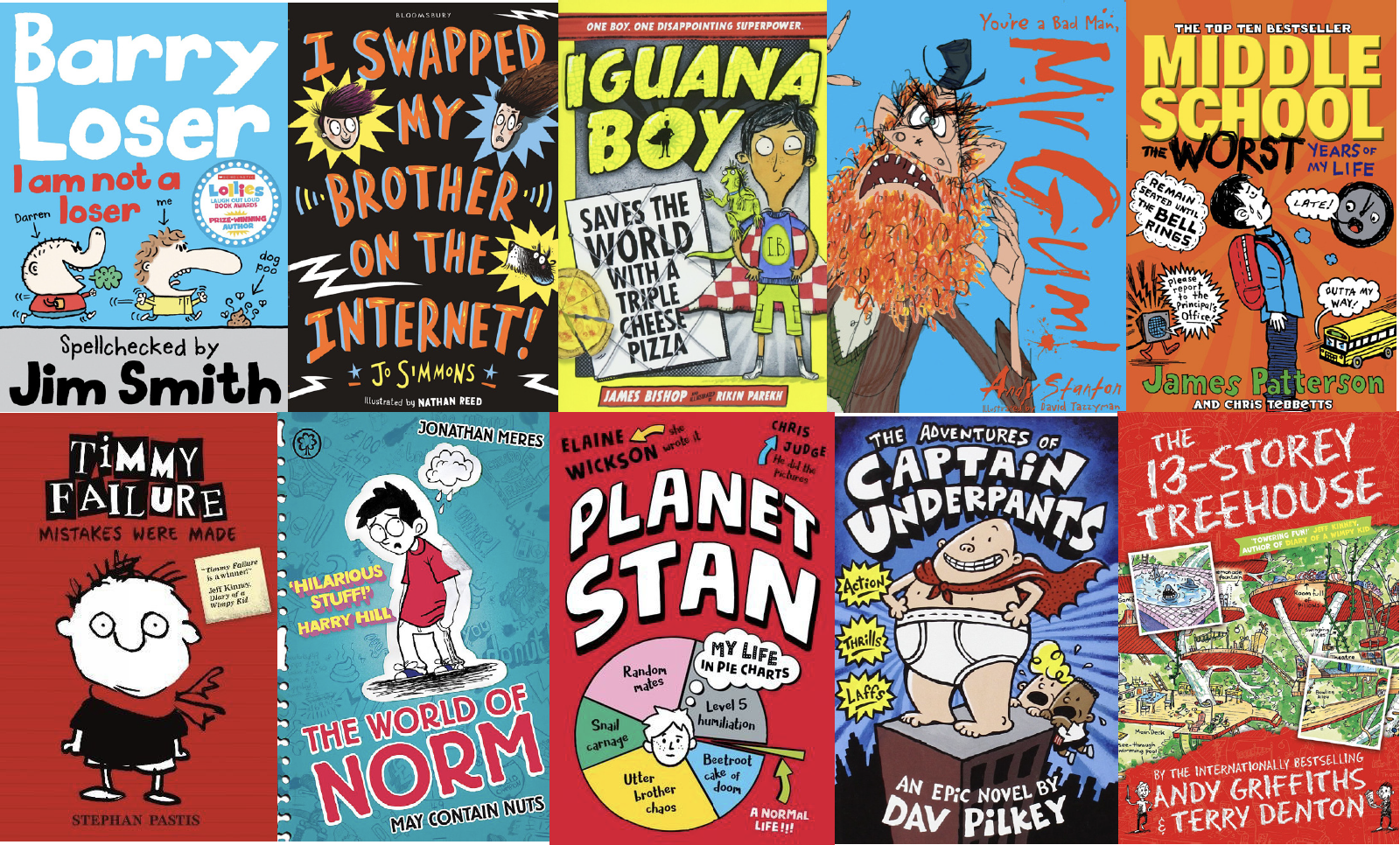Best children's books - Branching Out: Books for Fans of Wimpy Kid