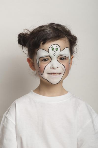 ghost makeup for kids