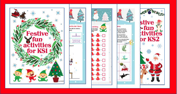 Festive Fun Packs  Xmas activities