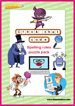 Spelling rules puzzle pack