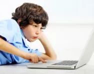 Child at computer