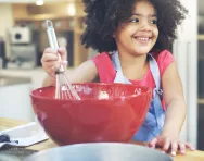 Child cooking