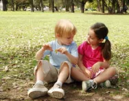 Children playing in the park