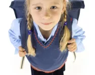 Girl going on a school residential trip