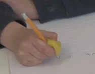Handwriting pencil grip aids for children