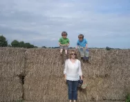 Tracy Lee Newman and her sons