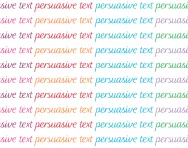 Persuasive text