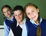 Group of schoolgirls