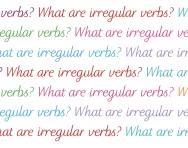 What are irregular verbs?