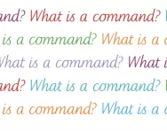 What is a command?