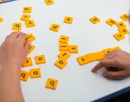 Word board games for children