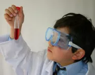 Boy wearing goggles