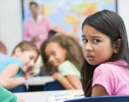 Girl being bullied