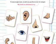 A to Z of body parts worksheet