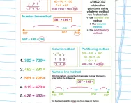 Adding and subtracting three-digit numbers – revision