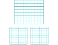 Blank hundred chart or hundred square