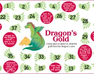 Dragon's Gold spelling game