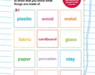Find and label materials