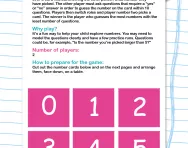 Guess the number game worksheet