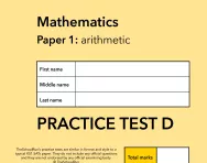 TheSchoolRun KS1 SATs maths practice paper D