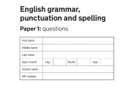 Key Stage 2 - 2018 English SATs Papers