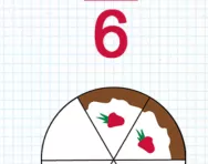 Multiplying proper fractions by whole numbers tutorial