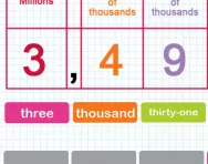 Saying and writing numbers up to ten million in words tutorial