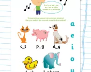 Reading vowels