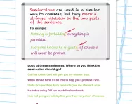 Semi-colons revision worksheet