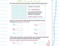 Turning fractions into decimals worksheet