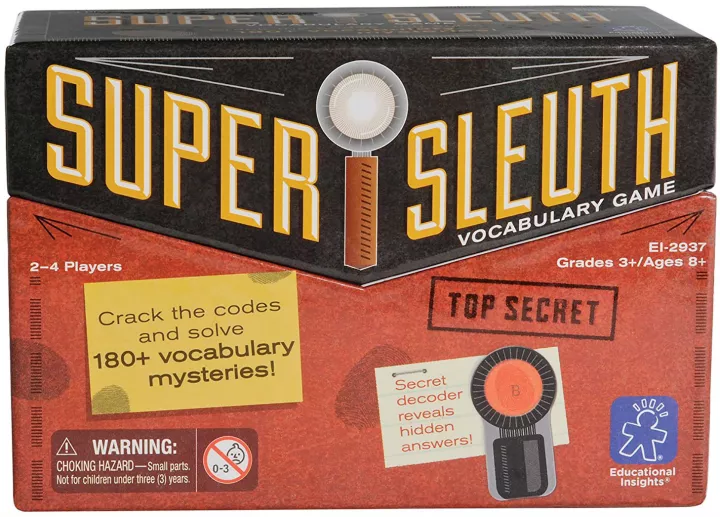 Learning Resources Super Sleuth Vocabulary Game