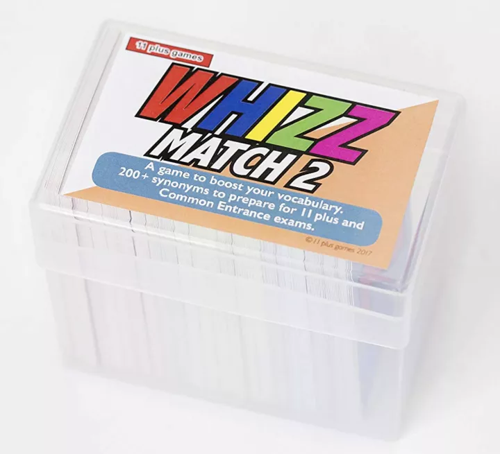 WhizzMatch 11+ practice flashcards