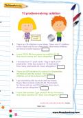 year 3 addition problem solving questions