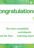 Learning Journey certificate