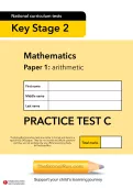TheSchoolRun KS2 SATs maths practice test C