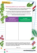 Observing plants in your environment worksheet