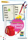 Reception spelling tests pack