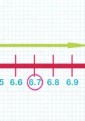 Rounding decimals with one decimal place to the nearest whole number tutorial