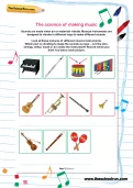 The science of making music worksheet