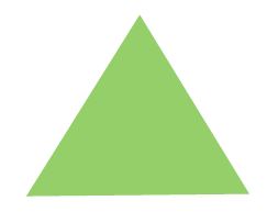 isosceles triangle shape
