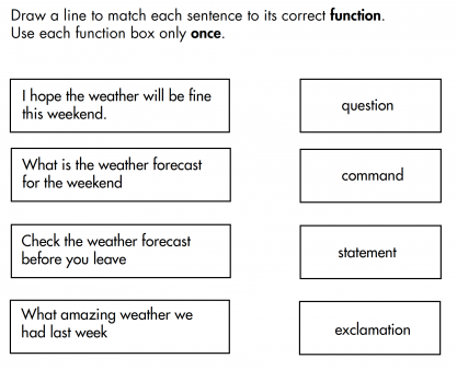 Commands Or Exclamations Worksheet Types Of Sentences - vrogue.co