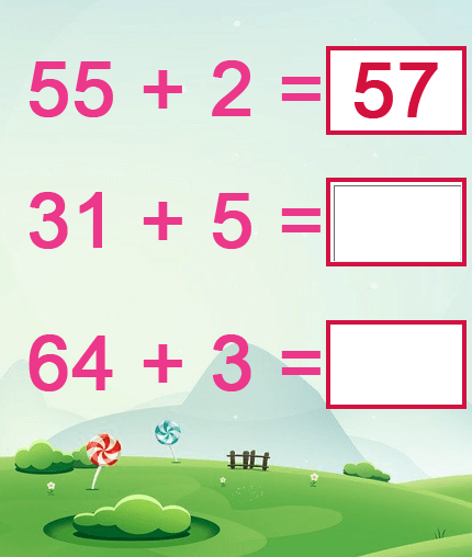 Adding A Two-digit Number And A One-digit Number Tutorial 