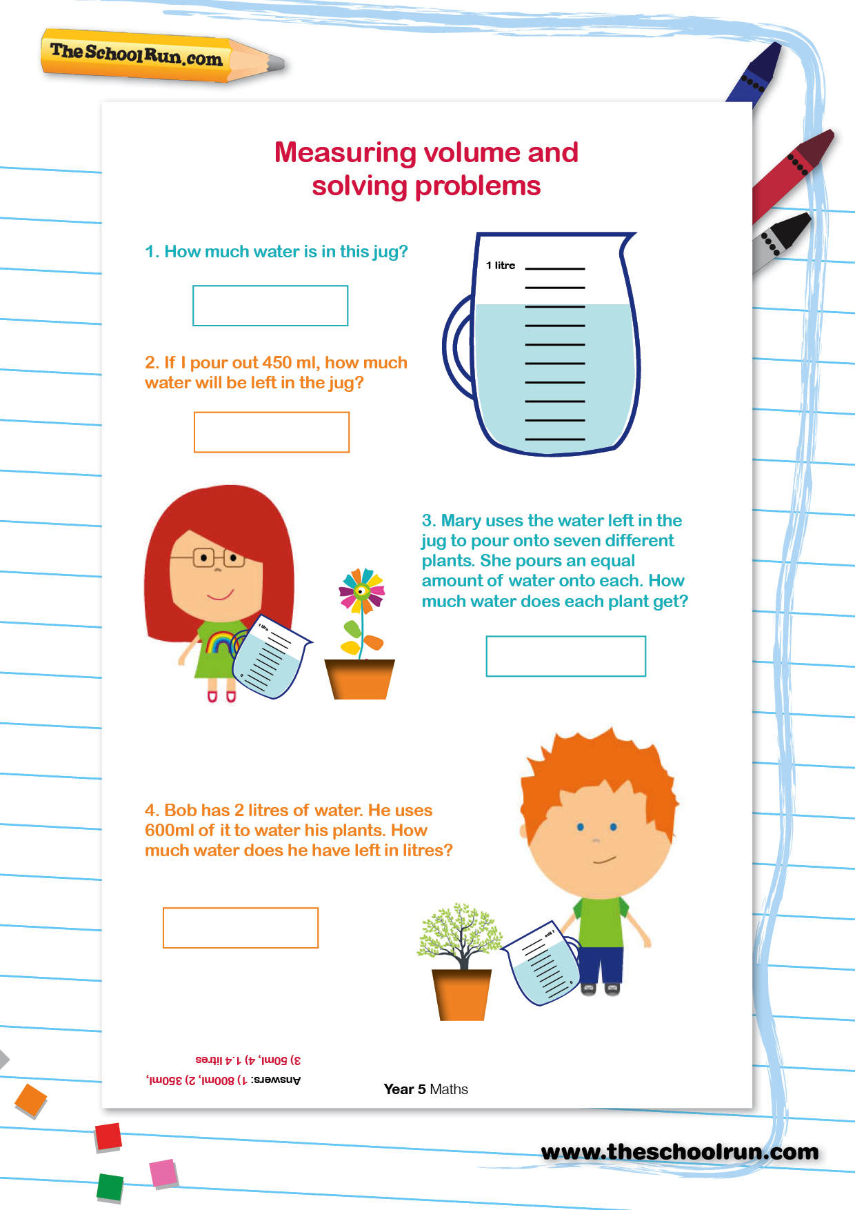 volume ks2 problem solving