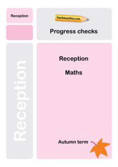 reception maths theschoolrun
